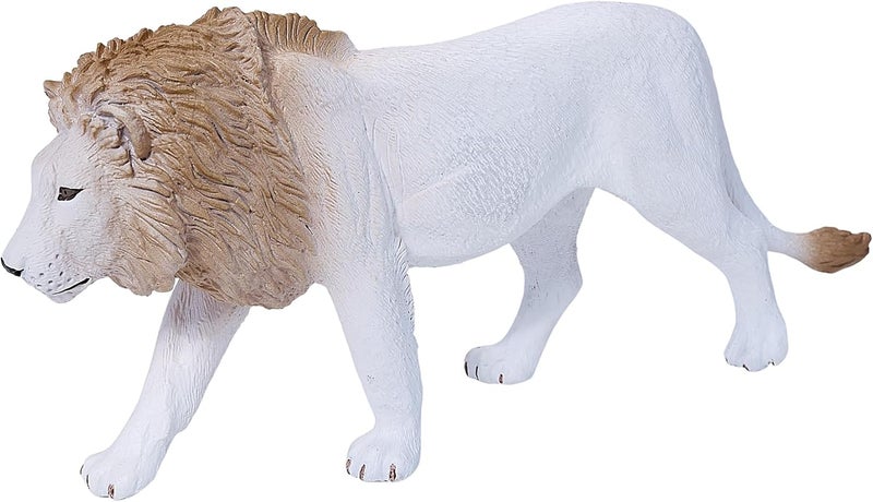 MOJO – White Lion | Hand-Painted Toy Figure | Wildlife Collection | True to Life & Highly Detailed | Designed in UK - Image 1